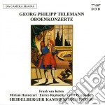 Georg Philipp Telemann - Oboenkonzerte