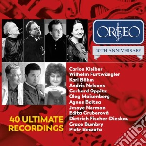Orfeo 40Th Anniversary Edition: 40 Ultimate Recordings (2 Cd) cd musicale