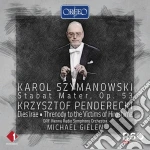 Karol Szymanowski / Krzysztof Penderecki - Stabat Mater / Dies Irae cd