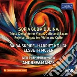 Mozart / Gubaidulina - Triple Concerto For Violin, Cello & Bayan Rejoice cd