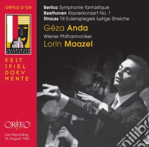 Salzburger Festspiele: Geza Anda, Lorin Maazel - Berlioz, Beethoven, Strauss (2 Cd) cd musicale di Anda, Geza