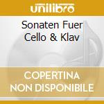 Sonaten Fuer Cello & Klav cd