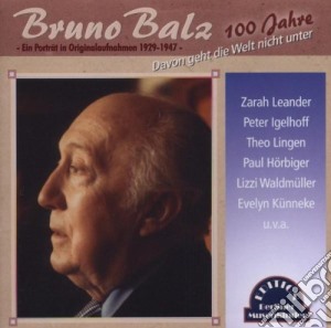 Bruno Balz - 100 Jahre cd musicale