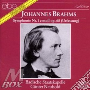 Johannes Brahms - Symphony No.1 cd musicale di Brahms