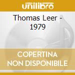 Thomas Leer - 1979 cd
