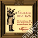 Johannes Brahms - Klavierstucke Op.118, Zwei Rhapsodien