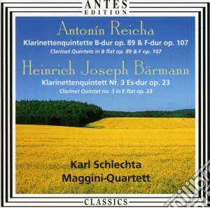 Antonin Reicha / Heinrich Baermann - Klarinettenquintette cd musicale di Antonin Reicha / Heinrich Baermann