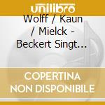 Wolff / Kaun / Mielck - Beckert Singt Und Spricht Fontane cd musicale di Antes Edition