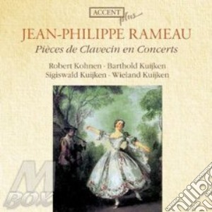 Pieces de clavecin en concertos cd musicale di Rameau jean philippe