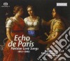 Stephan Van Dyck / Pierre Pitzl / Private Musicke - Canzoni D'Amore Parigine cd