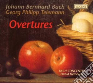 Johann Sebastian Bach / Georg Philipp Telemann - Overtures cd musicale di Bach/telemann