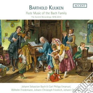 Barthold Kuijken: Flute Music Of The Bach Family (8 Cd) cd musicale