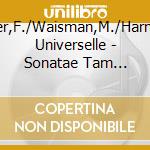 Deuter,F./Waisman,M./Harmonie Universelle - Sonatae Tam Aris,Quam Aulis Servientes (1676) cd musicale