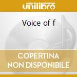 Voice of f cd