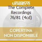 The Complete Recordings 76/81 (4cd) cd
