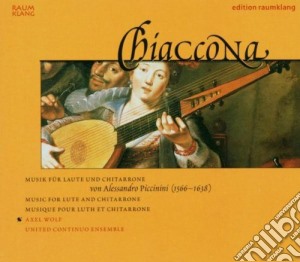 Alessandro Piccinini - Chiaccona cd musicale di United Continuo Ens/Wolf