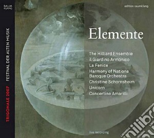 Elemente / Trigonale 2007 Fest - Hilliard Ensemble- Elemente cd musicale di Hilliard Ensemble