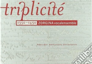 Zorgina Vocalensemble - Musica Medioevale A Tre Voci cd musicale