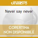 Never say never cd musicale di Max Mad