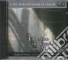 Carl Philipp Emanuel Bach - 3 Sonaten Fur Cembalo Und Violine cd