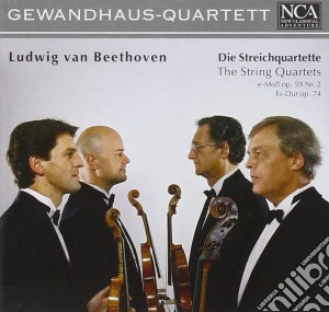 Ludwig Van Beethoven - Streichquartette E-moll Op. 59 Nr. 2, Es-dur Op. 74 cd musicale di Gewandhaus Quartett