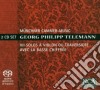 Georg Philipp Telemann - Xii Solos A Violin Ou Traversiere Avec La Basse Chiffree (2 Sacd) cd
