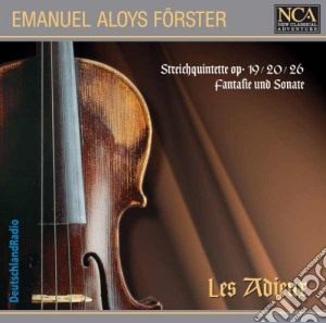Emanuel Aloys Forster - Streichquintette Op. 19/20/26, Fantasie Und Sonate (2 Cd) cd musicale di Ensemble Les Adieux