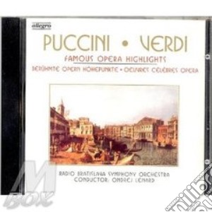 Radio Bratislava Symph. O. - Puccini * Verdi cd musicale di Puccini-verdi