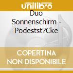 Duo Sonnenschirm - Podestst?Cke