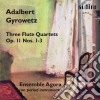 Adalbert Gyrowetz - Three Flute Quartets Op.11 Nos.1-3 cd