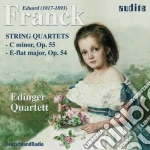Eduard Franck - Quartetto Per Archi Op.85, Op.54 cd
