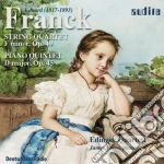 Eduard Franck - Quartetto Per Archi Op.49, Quintetto Con Pianoforte Op.45 cd