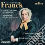 Eduard Franck - Concerto Per Violino Op.57, Sinfonia Op.52 cd
