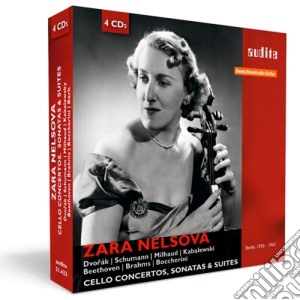 Portrait Zara Nelsova: Concerti, Sonate E Suites Per Violoncello (4 Cd) cd musicale