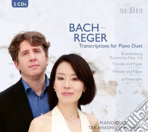 Johann Sebastian Bach / Max Reger - Bach-Reger: Transcriptions For Piano Duet (2 Cd) cd musicale