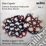 Capuis Matilde - Opere Per Violoncello E Pianoforte, Vol.2: Sonata N.4, N.5, Elegia, Tema Variato - Duo Capuis