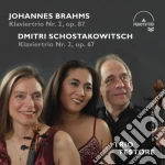 Johannes Brahms / Dmitri Shostakovich - Piano Trios cd