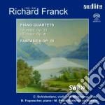 Franck Richard - Quartetto Per Pianoforte Op.33, Op.41, Tre Fantasie Op.28 - Schickedanz Christoph (SACD) cd