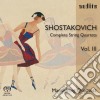 Dmitri Shostakovich - Complete Strings Quartets Vol.III (Sacd) cd