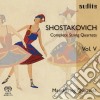 Dmitri Shostakovich - Quartetti Per Archi (integrale), Vol.5: N.11 Op.122, N.13 Op.138, N.15 Op.144 (Sacd) cd