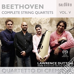 Ludwig Van Beethoven - Quartetti Per Archi (integrale) , Vol.5: Quartetto Op.132 N.15, Quintetto Op.29 (Sacd) cd musicale di Beethoven