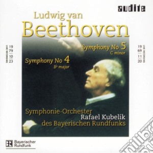 Ludwig Van Beethoven - Symphony No.4 Op.60, Symphony No.5 Op.67 cd musicale di Beethoven Ludwig Van