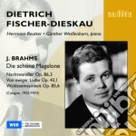 Johannes Brahms - Die Schone Magelone Op.33, 6 Lieder Op.86, 4 Gesange Op.43, 6 Lieder Op.85 cd