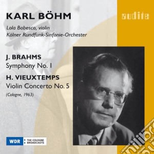 Johannes Brahms / Henri Vieuxtemps - Symphony No.1 Op.68 cd musicale di Brahms Johannes / Vieuxtemps Henry