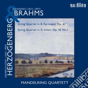 Johannes Brahms / Heinrich Von Herzogenberg - Quartetto Per Archi Op.67 cd musicale di Brahms Johannes / Herzogenberg Heinrich Von