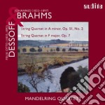 Johannes Brahms / Felix Otto Dessoff - String Quartets