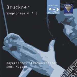 (Blu-Ray Audio) Anton Bruckner - Symphonies No. 4,7,8 cd musicale di Farao