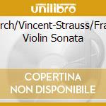 Vourch/Vincent-Strauss/Franck Violin Sonata cd