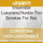 Ensemble Luxurians/Hunter-Trio Sonatas For Rec cd musicale di Terminal Video