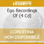Ego Recordings Of (4 Cd) cd musicale